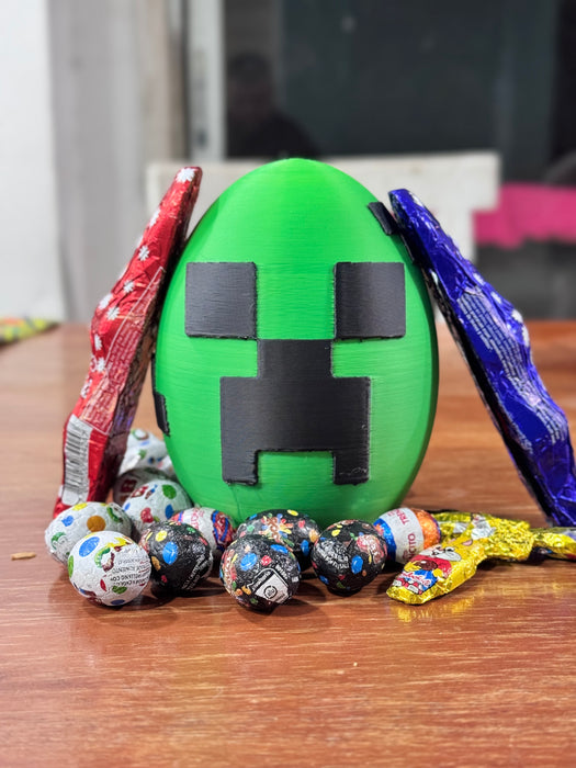 Canasta + Alcancía Minecraft