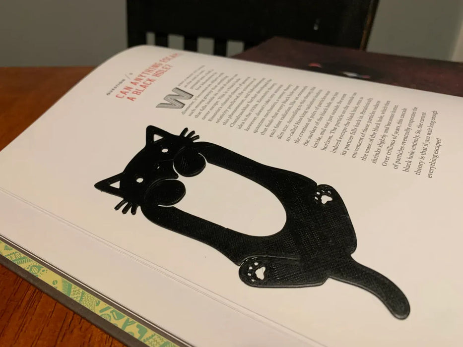 Marcador de Pagina gato Feliz