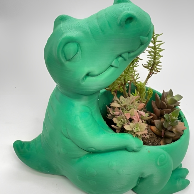 Maceta Dinosaurio