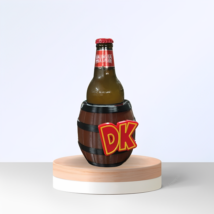 Porta Cerveza Barril Donkey Kong
