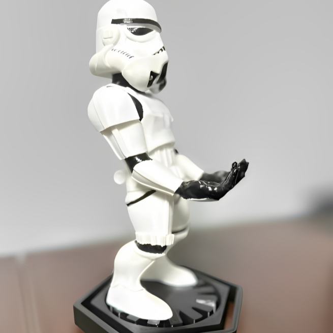 Porta Joystick Soldado Blanco