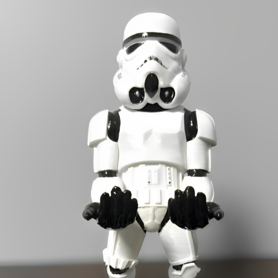 Porta Joystick Soldado Blanco