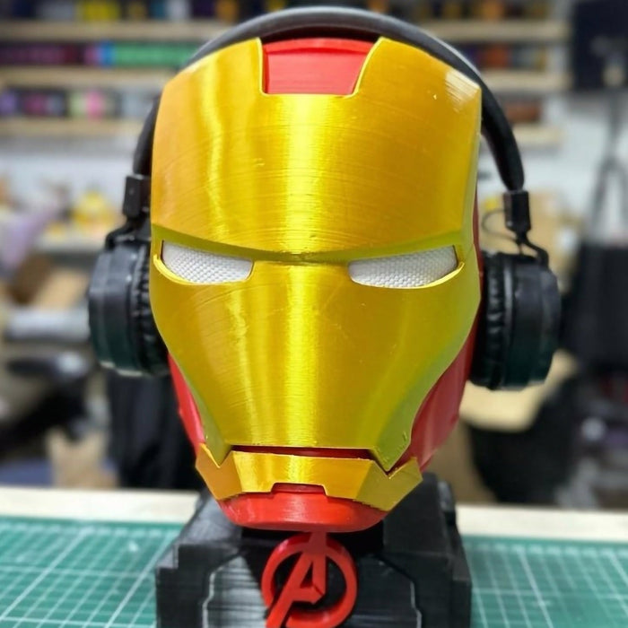 Porta Audifonos Iron Man