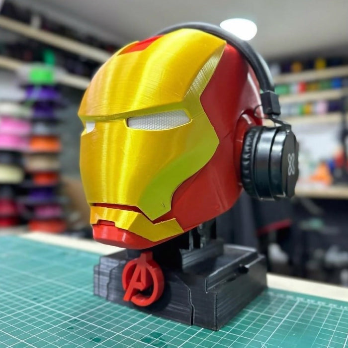 Porta Audifonos Iron Man