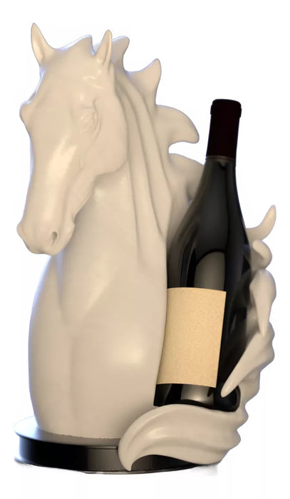 Porta Vino Modelo Caballo