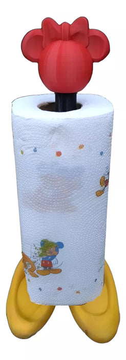 Porta Toalla Papel Nova Minnie