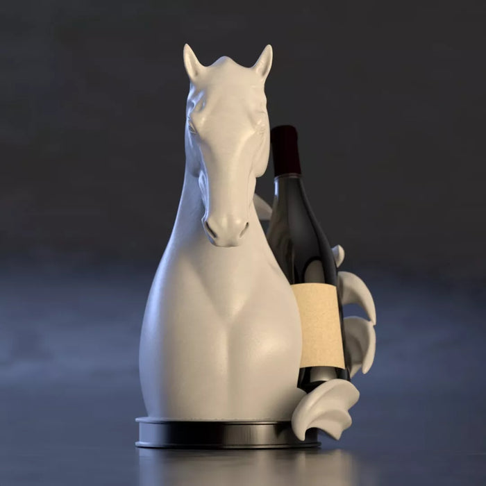 Porta Vino Modelo Caballo