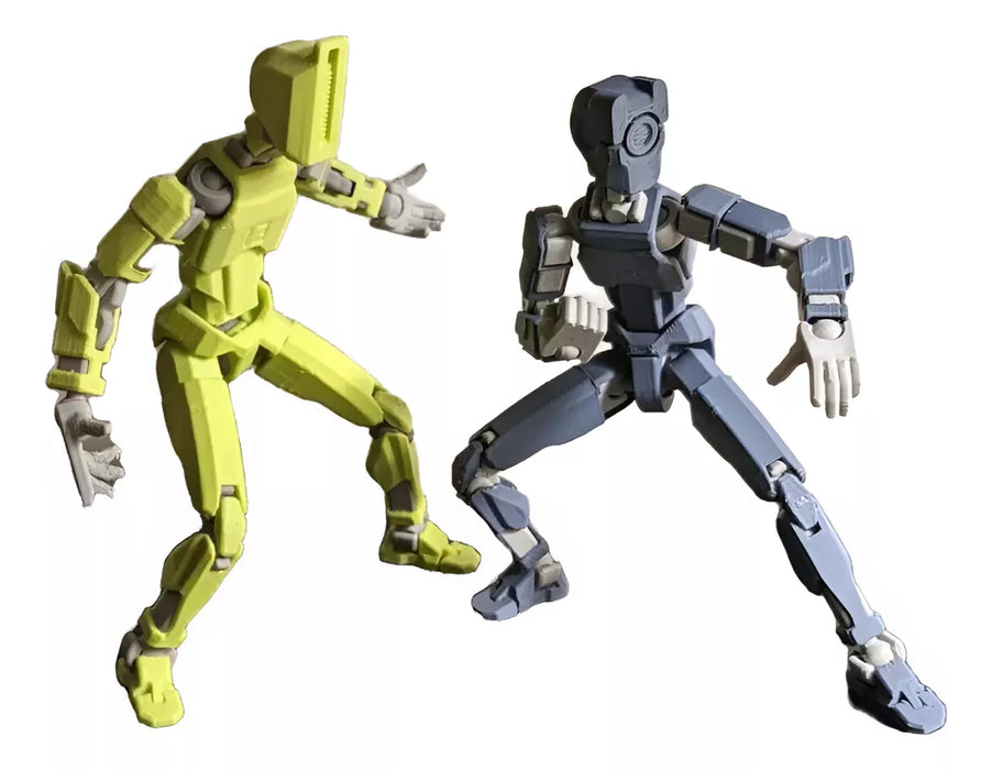 Figura Dummy 13, con Rostros Intercambiables