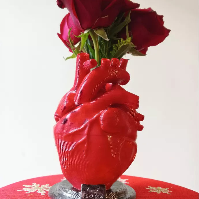 Florero En Forma De Corazón Humano