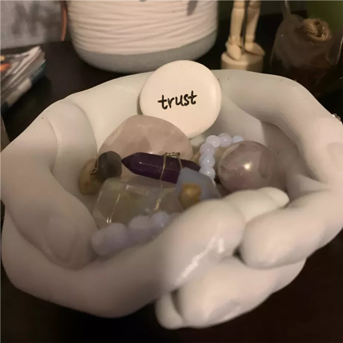 Porta Objetos O Maceta Modelo Manos