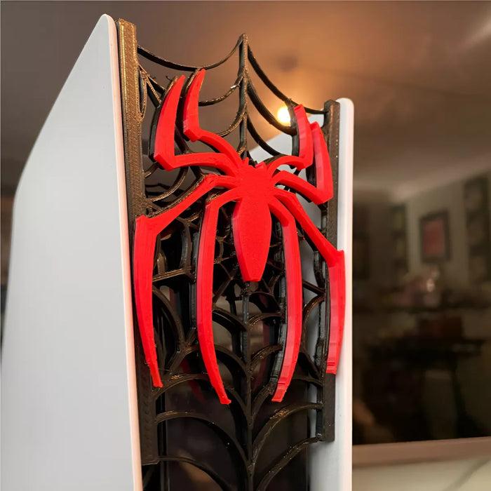 Cubierta Para Placa Frontal De Ps5 Modelo Spiderman