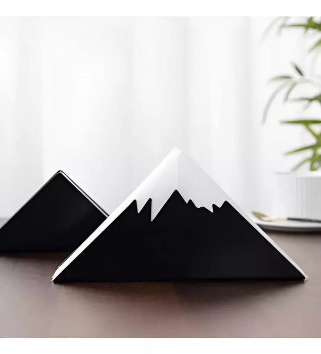 Servilletero En Forma De Montaña Nevada