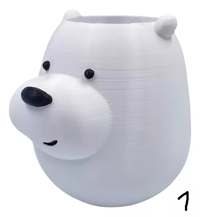 Portalápices o Maceta Osos Escandalosos