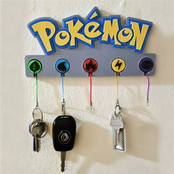Porta Llaves Magnético Logo Pokémon