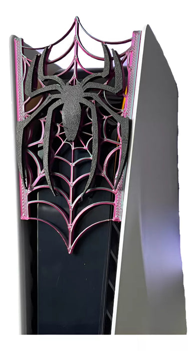 Cubierta Para Placa Frontal De Ps5 Modelo Spiderman