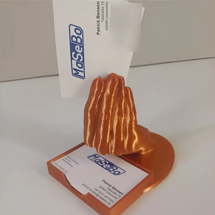 Exhibidor De Tarjetas De Presentación Modelo Mano