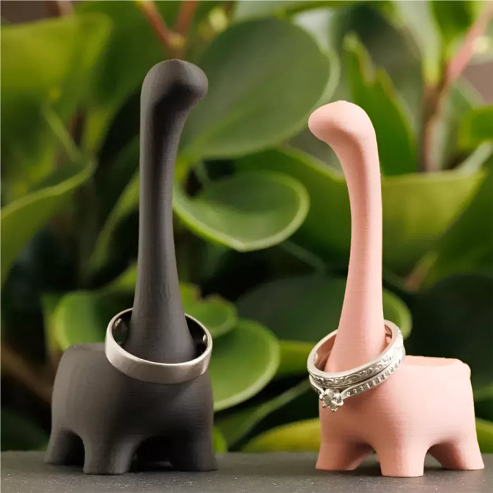 Porta Anillos Y Aros Modelo Dinosaurio