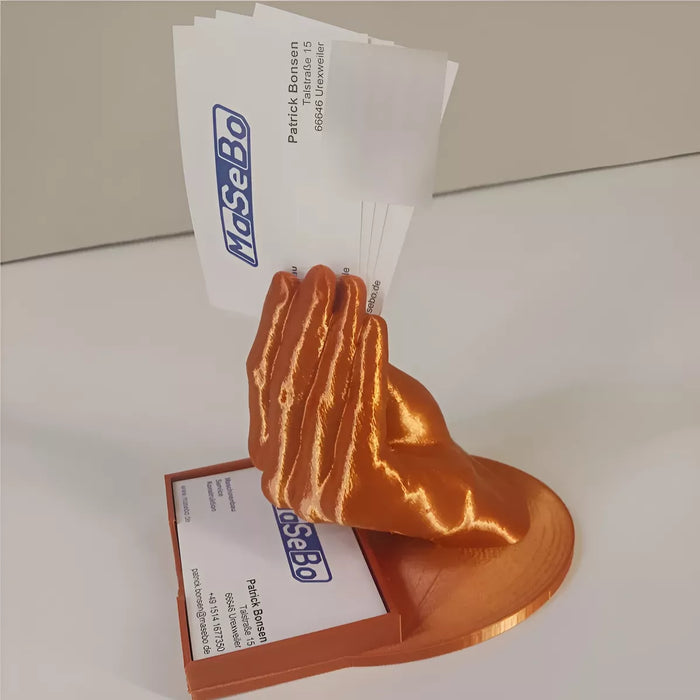 Exhibidor De Tarjetas De Presentación Modelo Mano