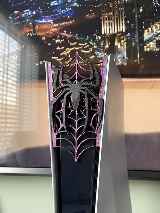 Cubierta Para Placa Frontal De Ps5 Modelo Spiderman
