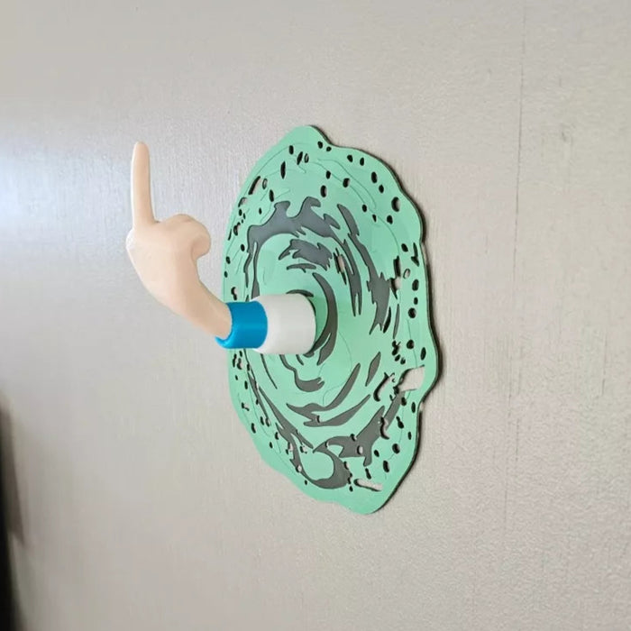 Soporte De Audifonos Rick And Morty Portal