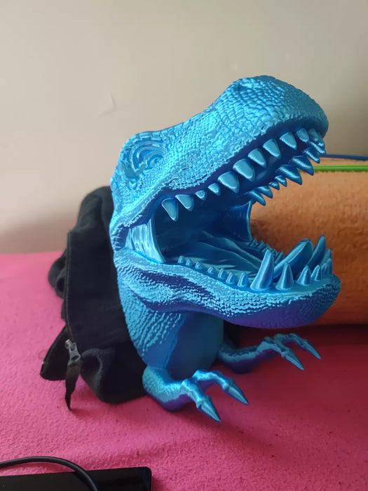 Porta Audífonos Y Joystick Dinosaurio T-rex