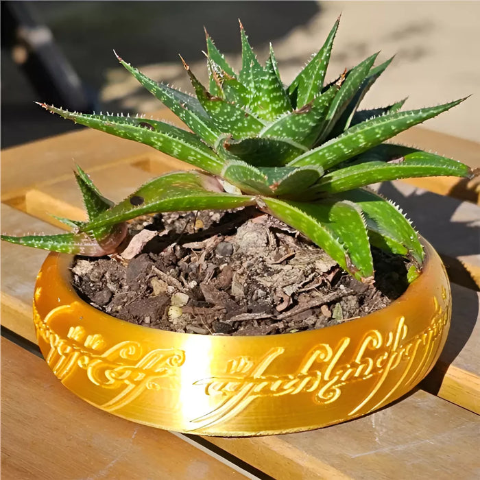 Porta Objetos o Maceta Modelo Anillo LOTR