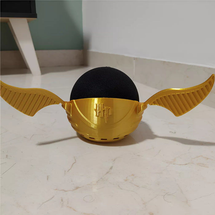 Porta Alexa Echo Dot 4 O 5 Generación Snitch Dorada