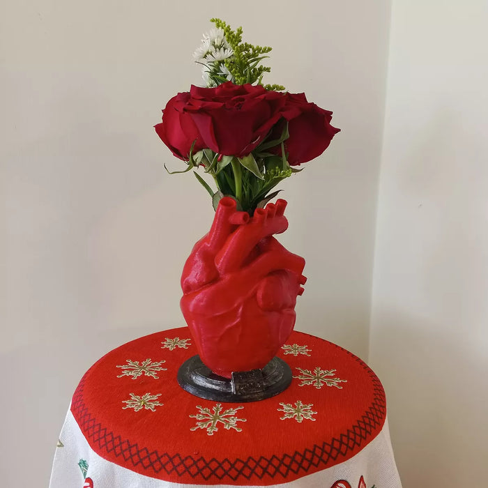 Florero En Forma De Corazón Humano