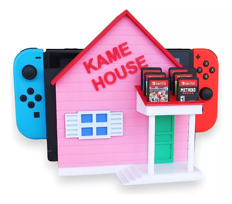 Deco Dock Nintendo Switch Modelo Kame House