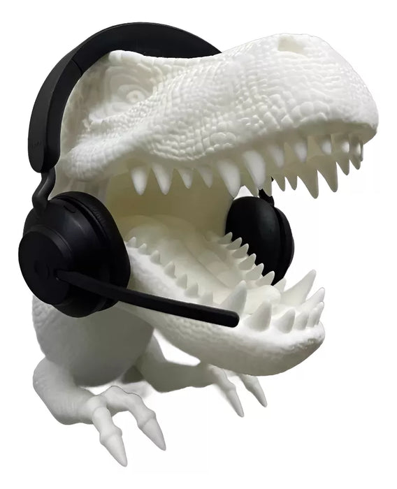 Porta Audífonos Y Joystick Dinosaurio T-rex