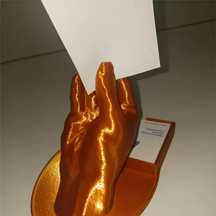 Exhibidor De Tarjetas De Presentación Modelo Mano