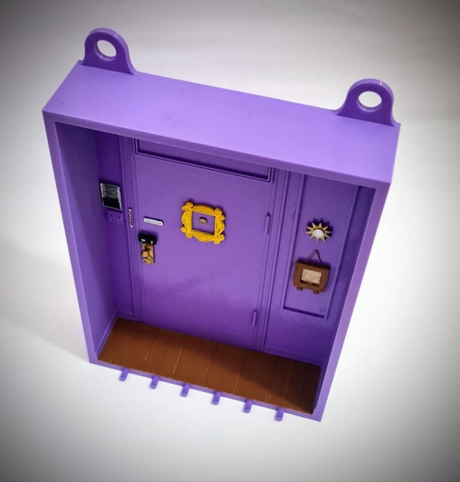 Porta Llaves Modelo Puerta Friends