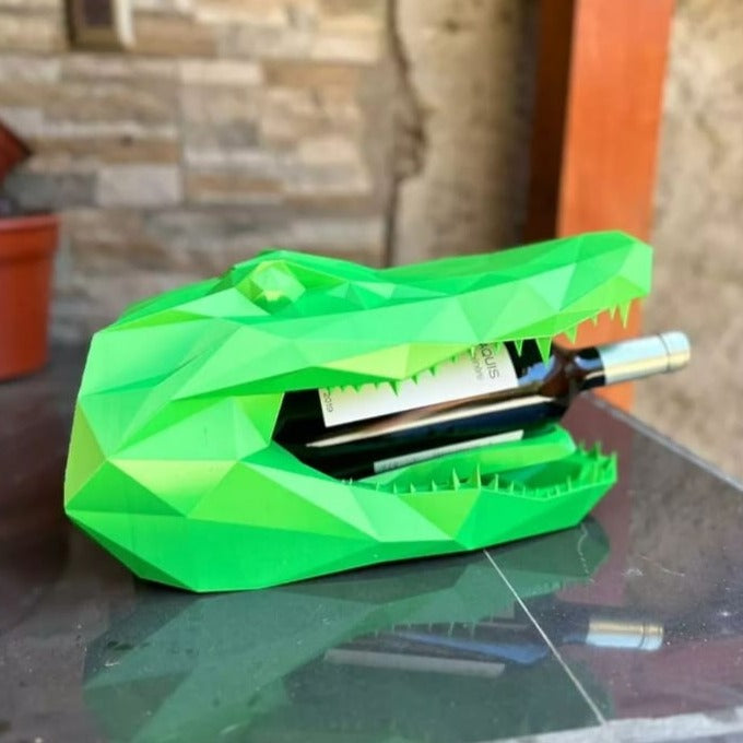Porta Vino Cocodrilo