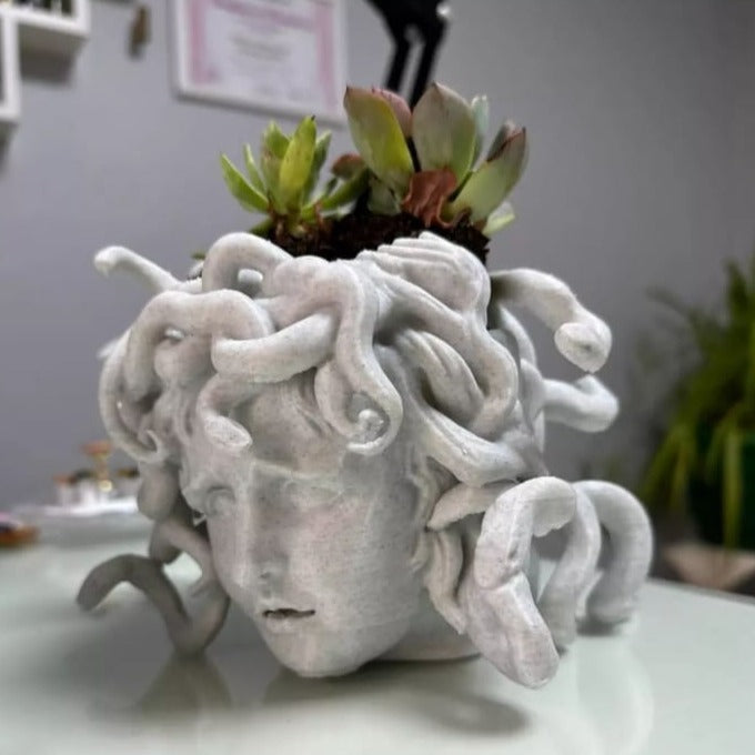 Maceta Medusa