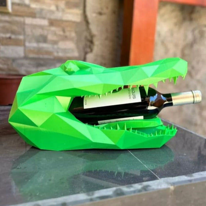 Porta Vino Cocodrilo