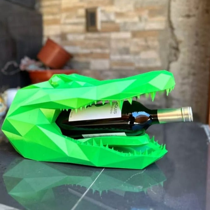Porta Vino Cocodrilo