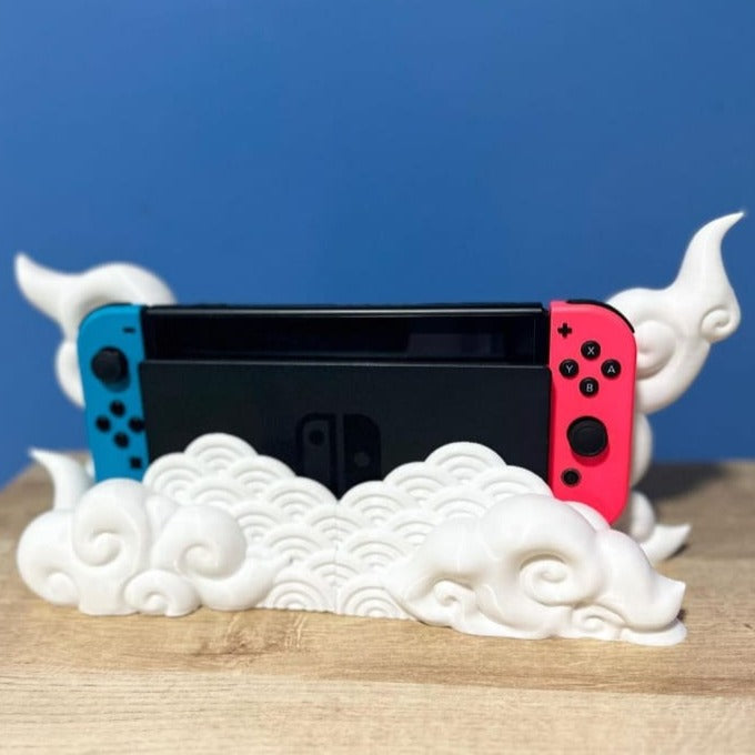 Deco Dock Nintendo Switch Modelo Nube