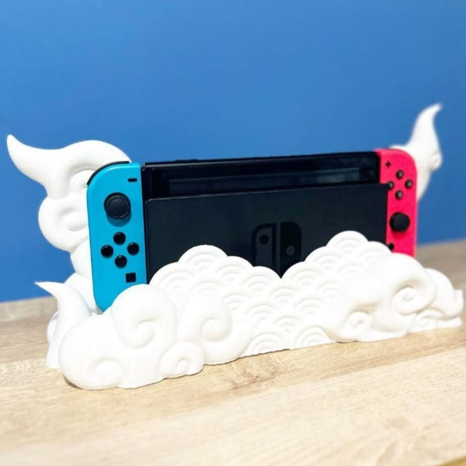 Deco Dock Nintendo Switch Modelo Nube