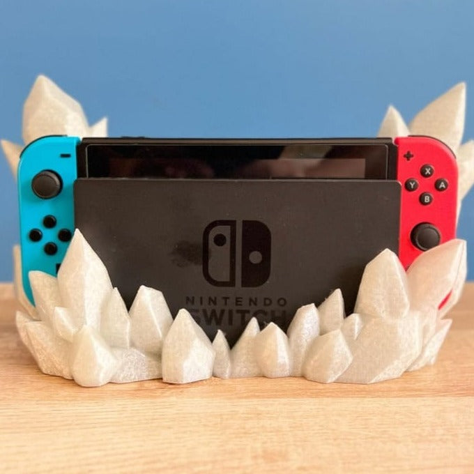 Deco Dock Nintendo Switch Modelo Cristal