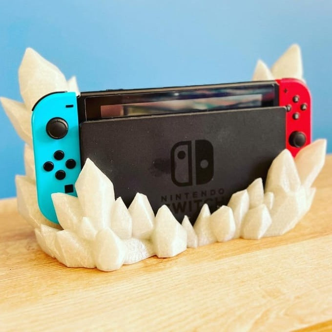 Deco Dock Nintendo Switch Modelo Cristal