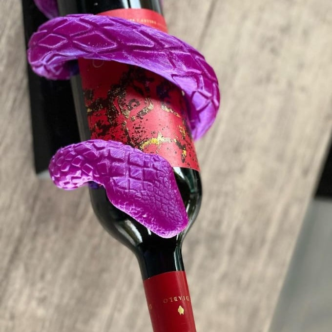 Porta Vino Serpiente