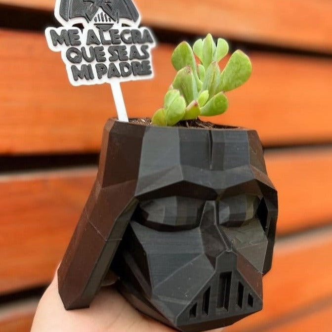 Maceta Darth Vader
