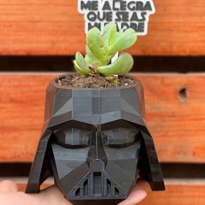 Maceta Darth Vader