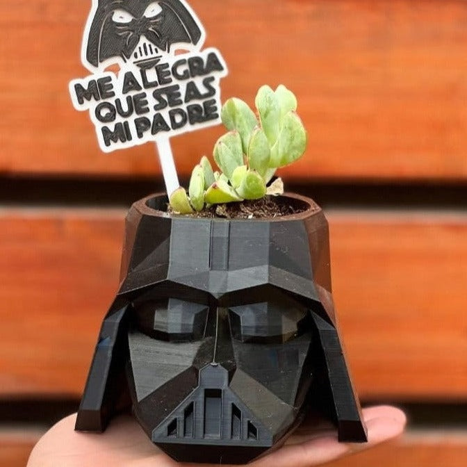 Maceta Darth Vader