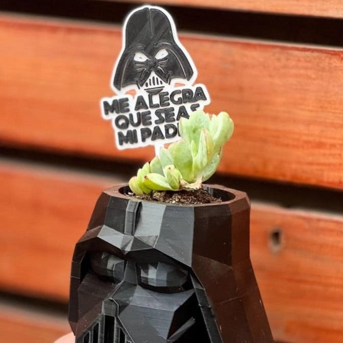 Maceta Darth Vader