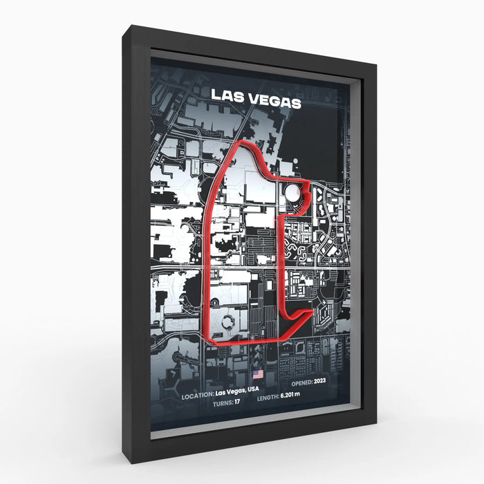 Poster 3D de las pistas de Formula 1