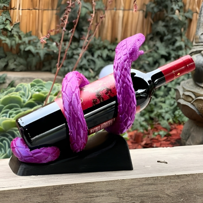 Porta Vino Serpiente