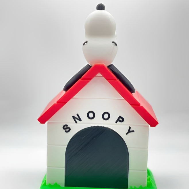 Alcancía Snoopy Modelo Dormido