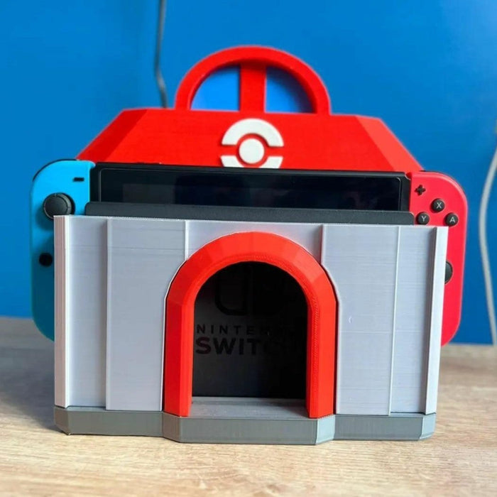 Deco Dock Nintendo Switch Modelo Centro Pokémon