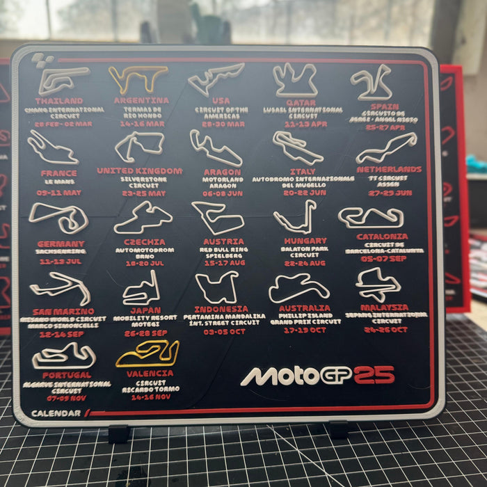 Calendario Moto GP25